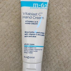 Brand New, M-61 Powerful Skincare, Vitablast C Hand Cream